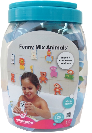Slika Igračke za kupanje Funny Mix Animals Edushape 