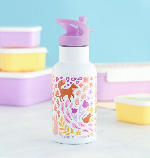 Slika Termo bočica 350ml, Flower garden - A Little Lovely Company