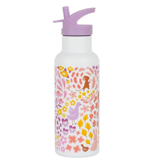 Slika Dječja bočica 500ml, Flower garden - A Little Lovely Company