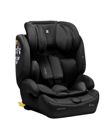 Slika Autosjedalica i-Bronn i-Size, Grupa 1, 2, 3 (9-36 kg) (76-150 cm) - Black Kikka Boo 