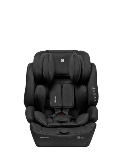 Slika Autosjedalica i-Bronn i-Size, Grupa 1, 2, 3 (9-36 kg) (76-150 cm) - Black Kikka Boo 