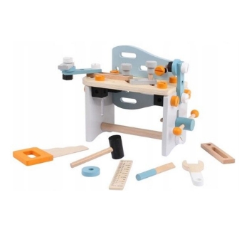 Slika Stol za igru Mali Majstor od 54 elementa Ecotoys 