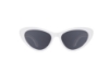 Slika Dječje sunčane naočale Cat-Eye, White - Babiators