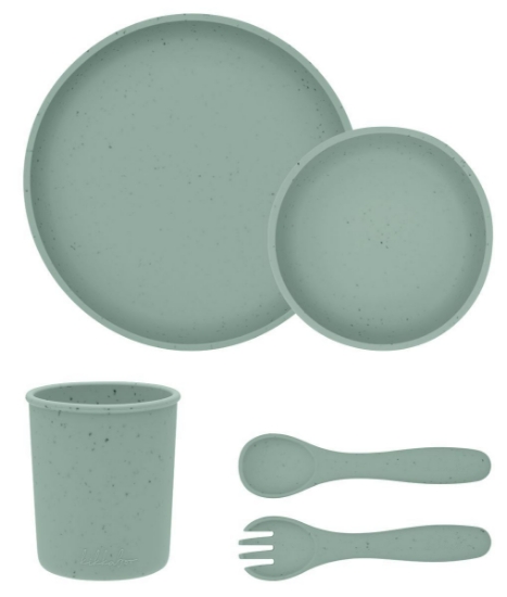 Slika Set za jelo 5 kom Silicone - Sage Kikka Boo 