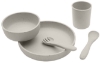 Slika Set za jelo 5 kom Silicone - Sand Kikka Boo 