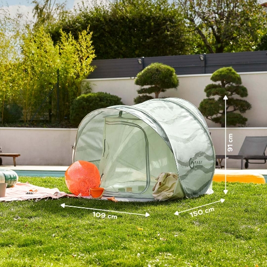 Slika Tenda s UV zaštitom Moov & Protect - Green Lagoon Baby Moov