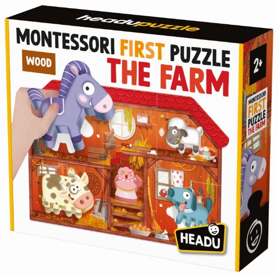 Slika Montessori Moja prva slagalica Farma Headu