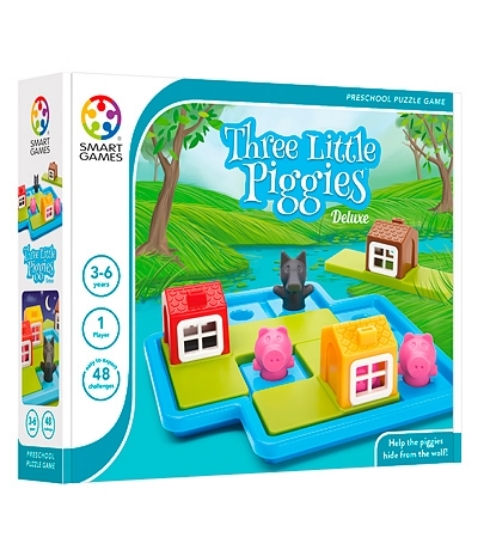 Slika Smart Games Tri praščića – Deluxe (48 izazova) SG 023