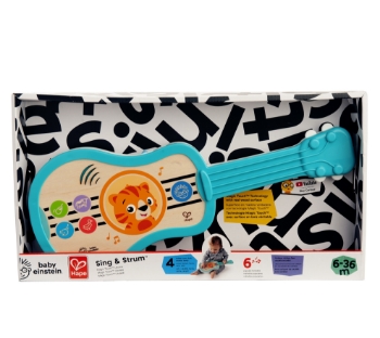 Slika Baby Einstein ukulele – zasvirajte i zapjevajte uz dodir! (Hape)