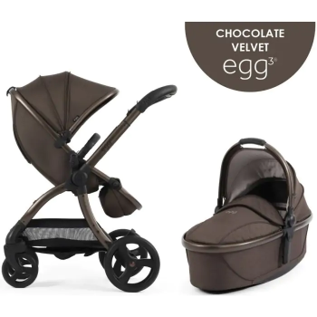 Slika Dječja kolica 2u1 - Chocolate velvet egg3® 
