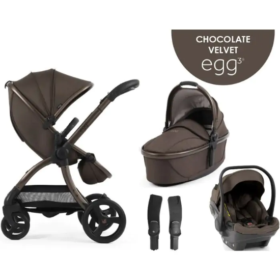 Slika Dječja kolica 4u1 - Chocolate velvet egg3® 