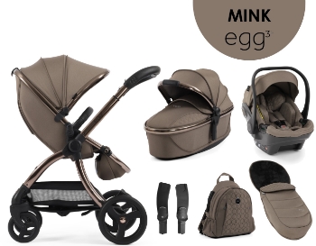 Prikažite detalje za Dječja kolica 6u1 - Mink egg3® Slika Dječja kolica 6u1 - Mink egg3®