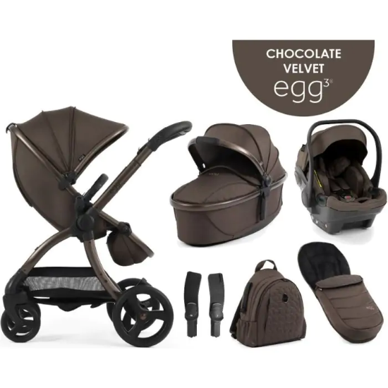 Slika Dječja kolica 6u1 - Chocolate velvet egg3®