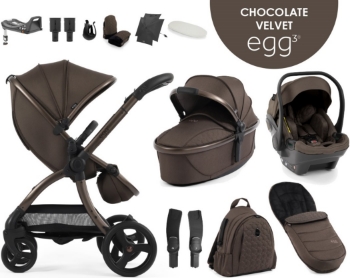 Prikažite detalje za Dječja kolica 12u1 - Chocolate velvet egg3® Slika Dječja kolica 12u1 - Chocolate velvet egg3®