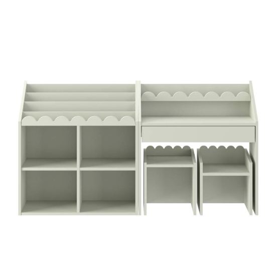 Slika Book Nook Montessori stol, sage Bellamy 