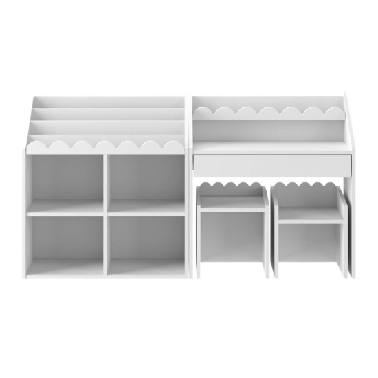 Slika Book Nook Montessori stol, snow Bellamy 