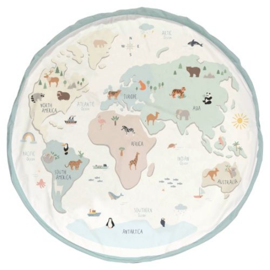 Slika Podloga za igranje i putovanje 2u1, Worldmap Colour - Play&Go