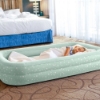 Slika Madrac na napuhavanje s pumpom+krevet 168x107x25 cm INTEX 