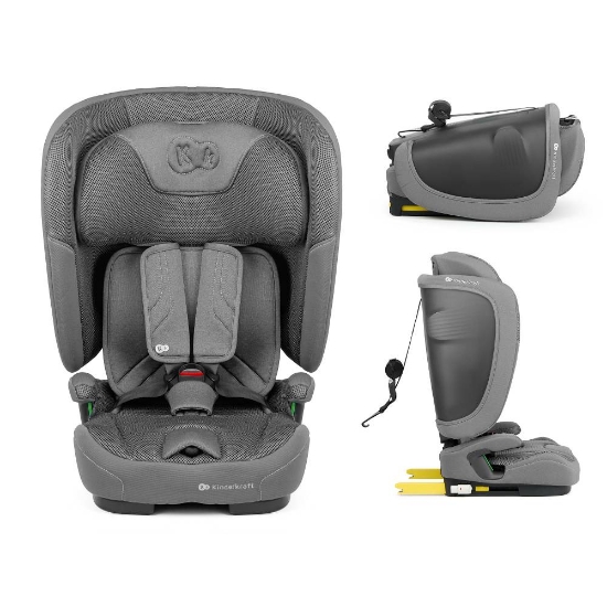 Slika Autosjedalica FIX2GO i-Size 9-36 kg (76-150 cm), Grey Kinderkraft 
