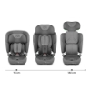 Slika Autosjedalica FIX2GO i-Size 9-36 kg (76-150 cm), Grey Kinderkraft 