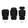 Slika Autosjedalica FIX2GO i-Size 9-36 kg (76-150 cm), Crna Kinderkraft 