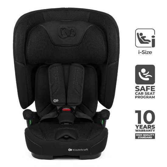 Slika Autosjedalica FIX2GO i-Size 9-36 kg (76-150 cm), Crna Kinderkraft 