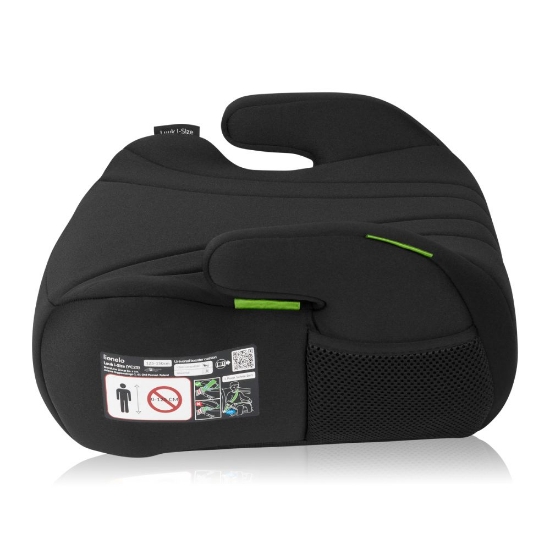 Slika Luuk booster/sjedalo za auto i-Size 15-36 kg (100-150 cm), Black Lionelo 