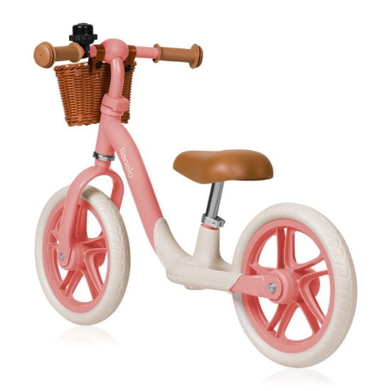 Slika Balans bicikl Alex Plus, Pink Rose Lionelo 