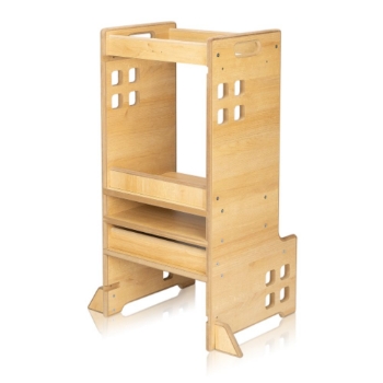 Prikažite detalje za Cass toranj za učenje, natural LIONELO  Slika Cass toranj za učenje, natural LIONELO