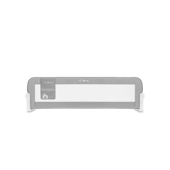 Slika LEXI PLUS zaštitna ograda za krevet 150x43 cm, siva MoMi 