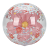 Slika 3D lopta na napuhavanje Figure Pink Flowers 35cm - Little Dutch