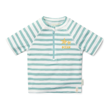 Slika Dječja majica za plivanje Stripes Surf Blue 62/68 - Little Dutch
