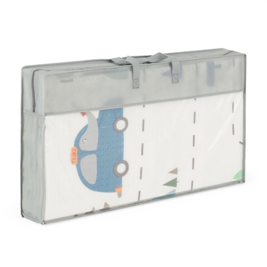 Slika Dvostrana podloga za igru Campy Cars & Arabesca 197 x 147 cm PETITE MARS 