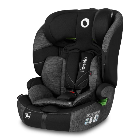 Slika Autosjedalica Levi One i-Size 9-36 kg (76-150 cm) 360, Black Grey Lionelo