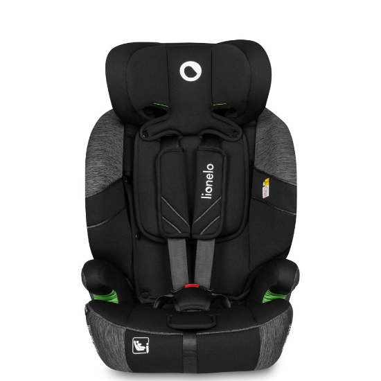 Slika Autosjedalica Levi One i-Size 9-36 kg (76-150 cm) 360, Black Grey Lionelo