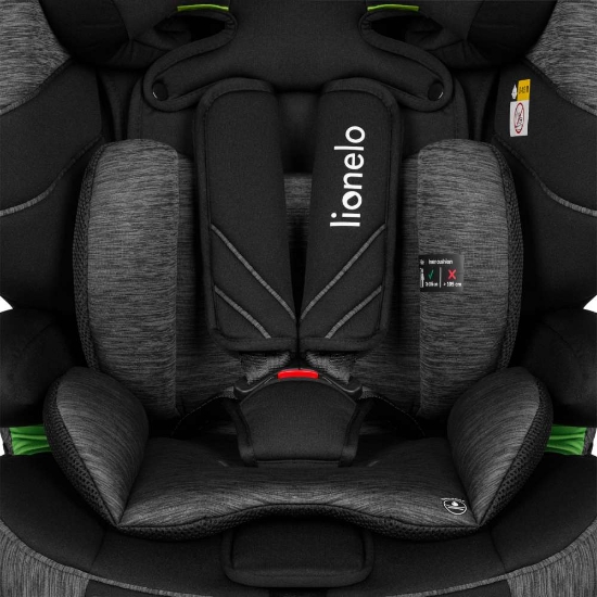 Slika Autosjedalica Levi One i-Size 9-36 kg (76-150 cm) 360, Black Grey Lionelo