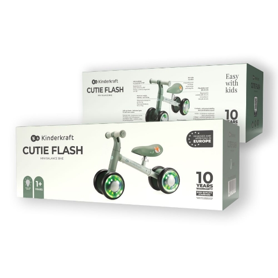 Slika Bicikl Cutie Flash, Green Kinderkraft 