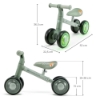 Slika Bicikl Cutie Flash, Green Kinderkraft 