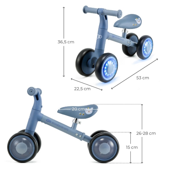 Slika Bicikl Cutie Flash, Plava Kinderkraft 