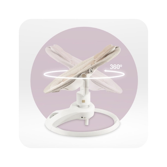 Slika PEARL električna njihaljka, bež MoMi 