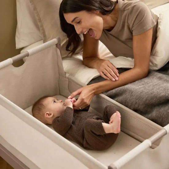 Slika SnuzPod 5 kolijevka / krevetić za bebe Mocha 