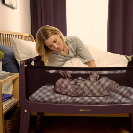 Slika Studio Krevetić za bebe - Rome Burgundy SnuzPod