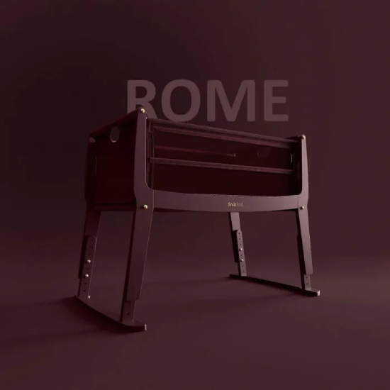 Slika Studio Krevetić za bebe - Rome Burgundy SnuzPod