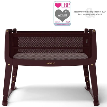 Slika SnuzPod Studio krevetić za bebe Rome Burgundy 