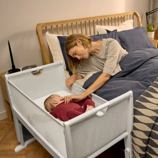 Slika Studio Krevetić za bebe - Paris Bijeli SnuzPod 