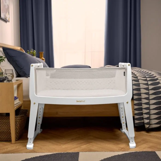 Slika Studio Krevetić za bebe - Paris Bijeli SnuzPod 