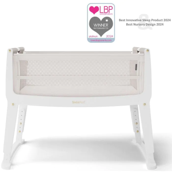 Slika SnuzPod Studio krevetić za bebe Paris bijeli 