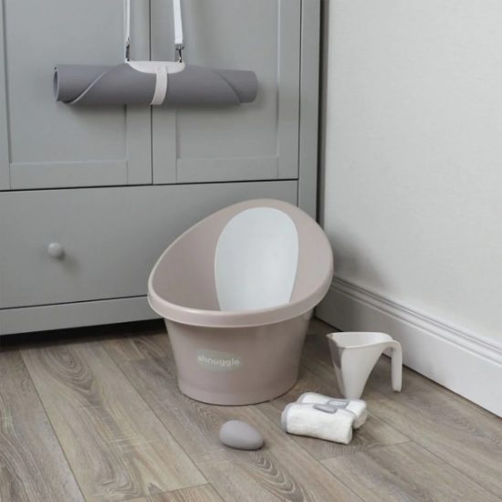 Slika Shnuggle kadica za bebe do 12 mj., Taupe 