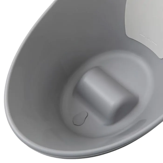 Slika Shnuggle kadica za bebe do 12 mj., Pebble Grey 