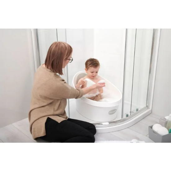 Slika Shnuggle Toddler kadica za kupanje, White/Grey 